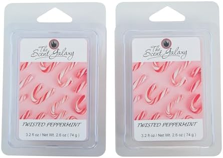 Twisted Peppermint Wax Melts - Sweet Fresh Aroma