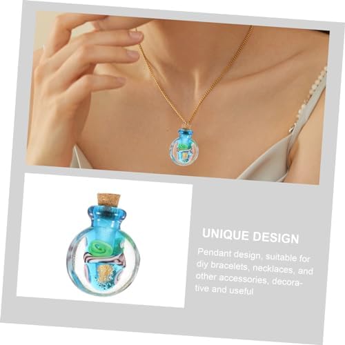 PartyKindom Glass Perfume Diffuser Bottle Necklace