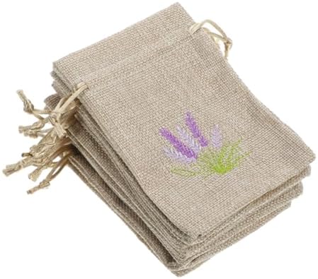 PRETYZOOM 20pcs Cotton Sachet Bags with Drawstring for Aromatherapy and Home Fragrance