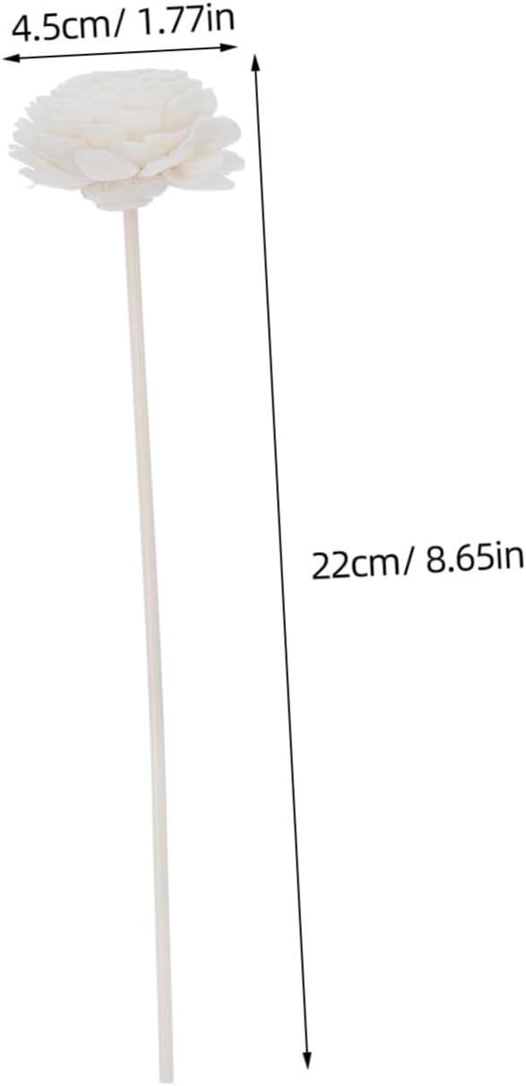 Beaupretty 10pcs Beige Reed Diffuser Sticks for Home Wedding Office Fragrance