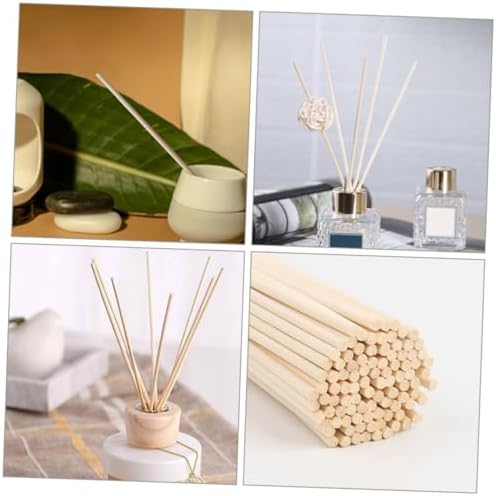 200Pcs Rattan Aroma Diffuser Sticks for Home and Office