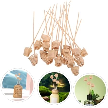 Essential Oil Diffuser Sticks Set Natural Rattan