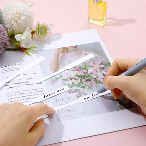 Bremorou 500 Pieces Perfume Tester Strips