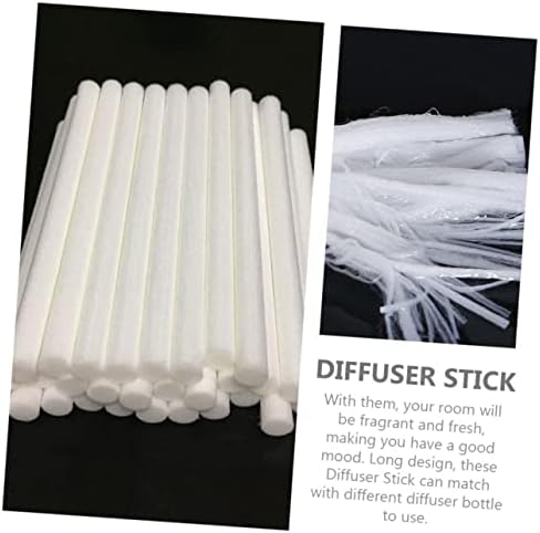 Ciieeo 40pcs Essential Oil Diffuser Cotton Wands