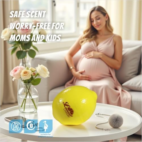 CARORI Lemon Scent Air Freshener for Cars and Homes