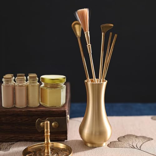 Sivlnian Brass Incense Burner Kit with Mold Tools