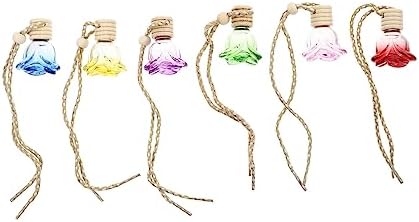 CHILDWEET 6pcs Car Aromatherapy Bottle Pendant