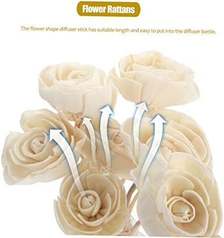 6Pcs Rattan Aroma Diffuser Sticks for Home Fragrance