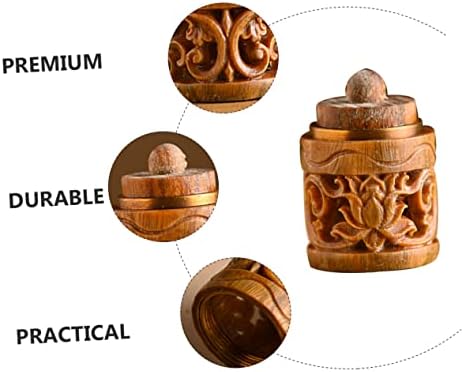 Cabilock Wooden Perfume Diffuser Keychain Aromatherapy Pendant