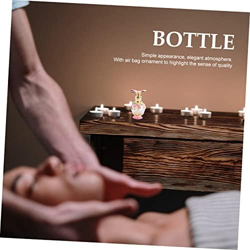 Dragonfly Glass Perfume Bottle Refillable Holder