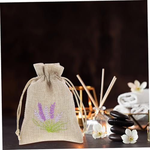 20pcs Cotton Lavender Sachet Bags for Home Decor