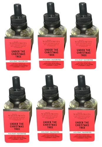 Christmas Tree Wallflower Fragrance Refill Pack of 6