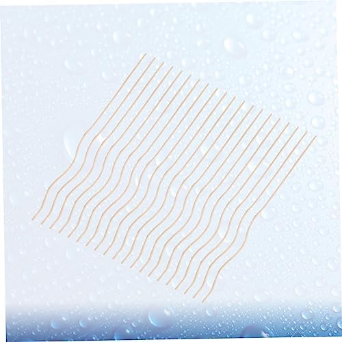 Alipis 20Pcs Wavy Diffuser Sticks for Home Fragrance