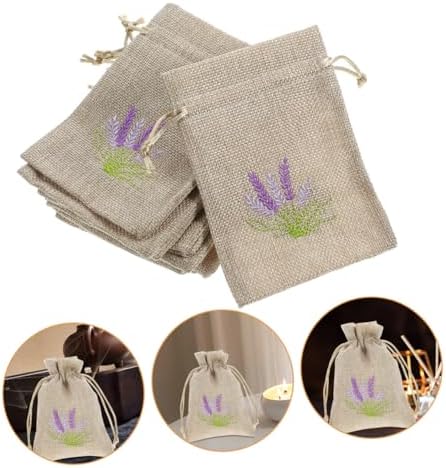 20pcs Cotton Lavender Sachet Bags for Home Decor