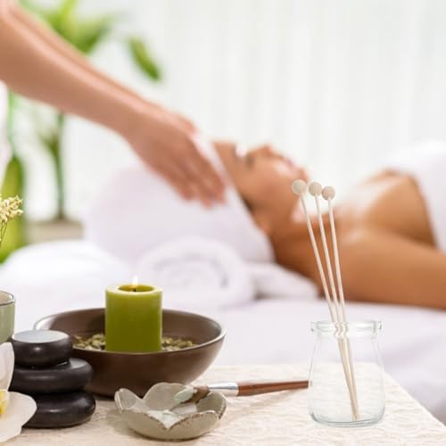MAGICLULU 30Pcs Natural Rattan Diffuser Sticks for Essential Oil Aromatherapy