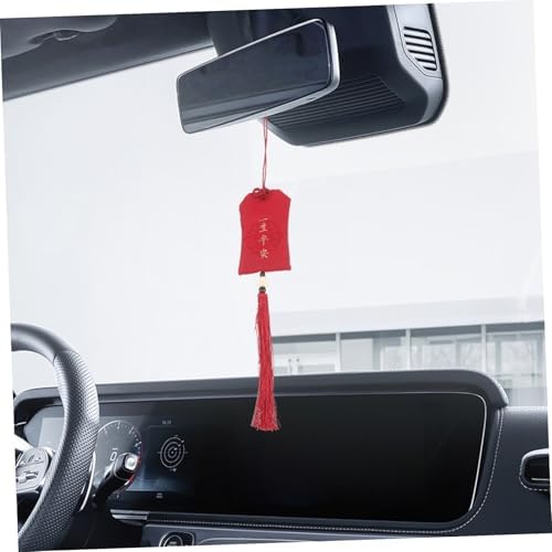 Vaguelly 3pcs Chinese Style Empty Pouch with Tassel
