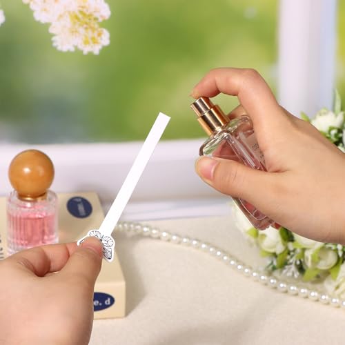 1000 Pcs Butterfly Perfume Test Strips White Fragrance Blotter for Scent Sampling