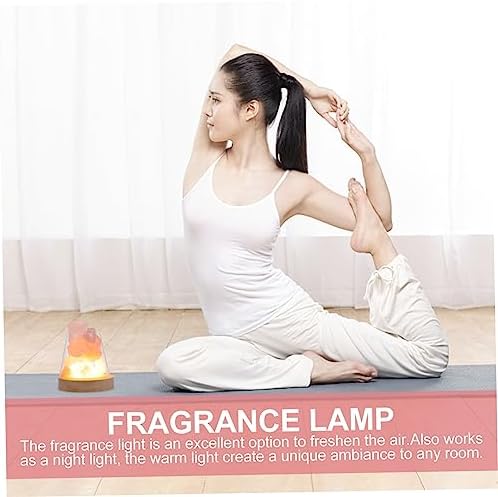 Zerodeko Crystal Aroma Lamp for Relaxing Essential Oil Diffuser