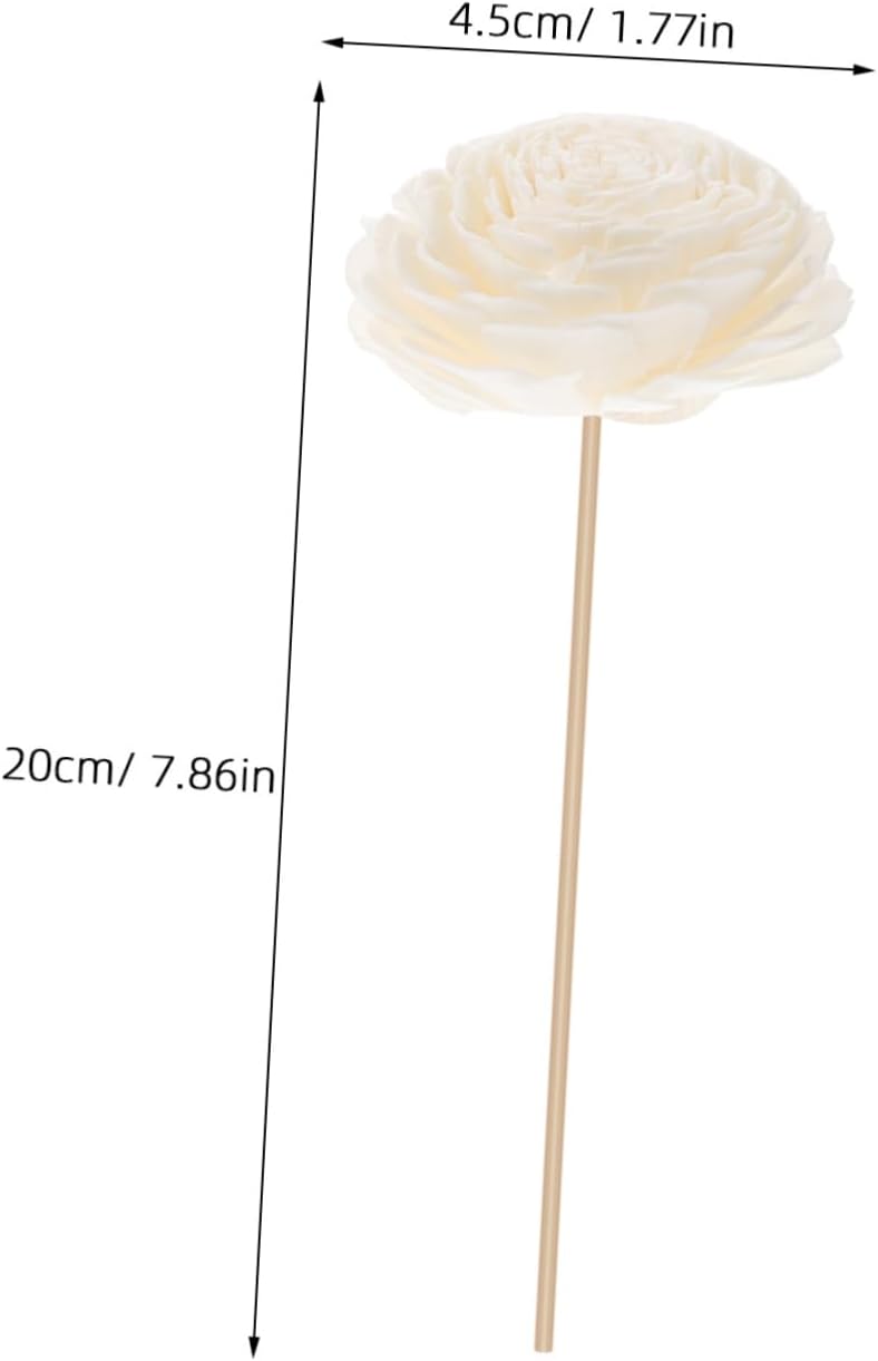 Unomor Scent Diffuser Sticks 3pcs Dried Flowers Home Decor