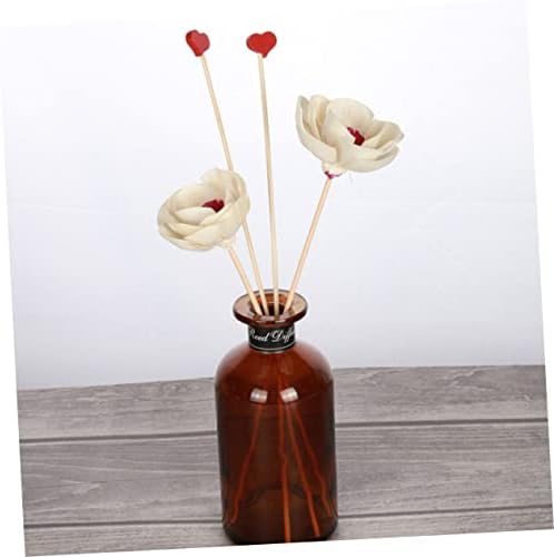 Unomor 3Pcs Aromatherapy Diffuser Sticks with Dried Flowers