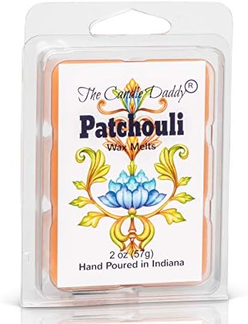 The Candle Daddy Patchouli Incense Wax Cubes - 2 Packs - 4 Ounces Total