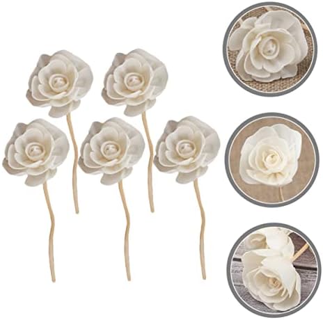 STOBAZA 5pcs Rattan Diffuser Sticks for Home Fragrance