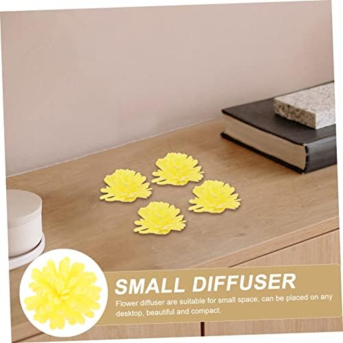 Ciieeo 100pcs Simulated Chrysanthemum Aroma Diffuser for Home Office