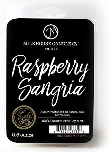 Milkhouse Candle Company Raspberry Sangria Soy Wax Melts 55 Ounce