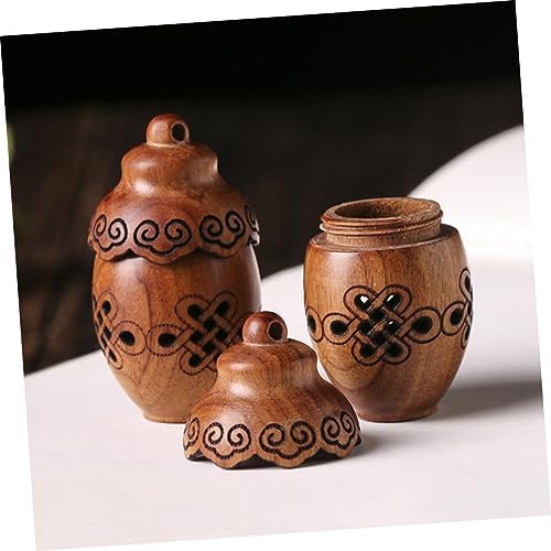 Retro Style Wooden Aroma Beads Holder Diffuser
