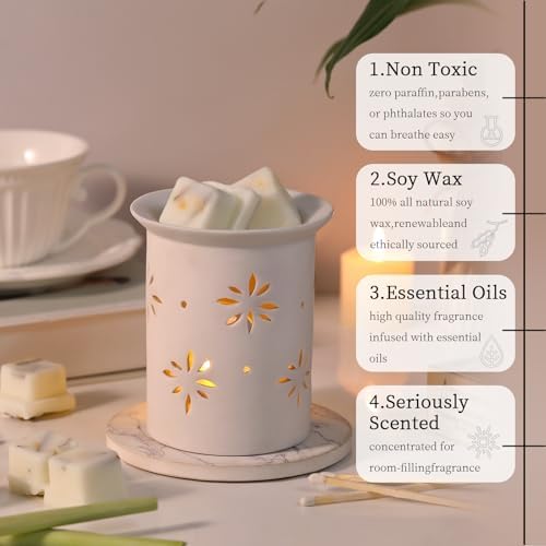 LETINE Wax Melts 10oz 4 Pack Lemongrass Scented