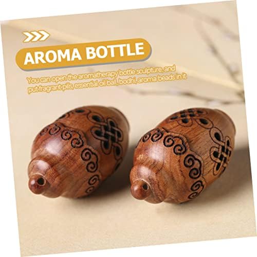 GALPADA Carving Aromatherapy Diffuser Pendant Bottle