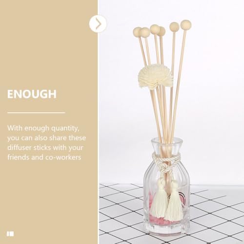 MAGICLULU 30Pcs Natural Rattan Diffuser Sticks for Essential Oil Aromatherapy