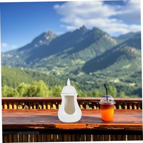 PRETYZOOM Ceramic Candle Holder Oil Warmer