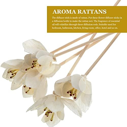 DOITOOL 5pcs Rattan Sticks for Diffusers