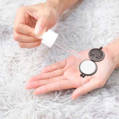 Larrel 100 Pcs Round Aromatherapy Pads for Diffusers