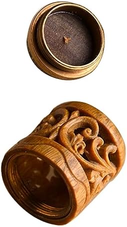 Cabilock Wooden Perfume Diffuser Keychain Aromatherapy Pendant