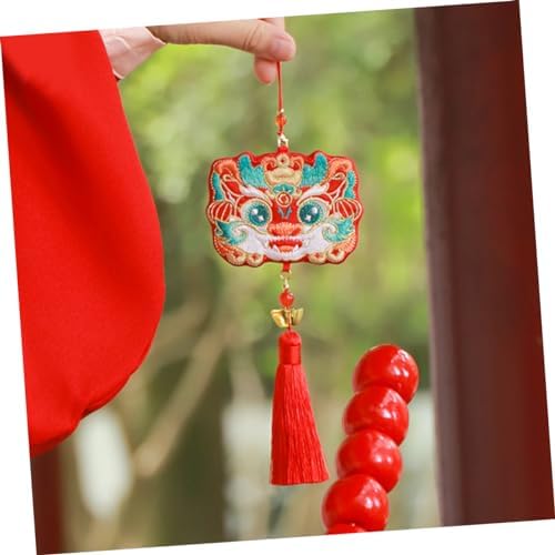 Chinese Dragon Embroidery Lavender Fragrance Pouch