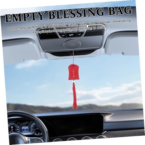 Vaguelly 3pcs Chinese Style Empty Pouch with Tassel