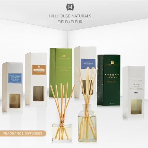 Hillhouse Naturals Balsam Fir Cedar Reed Diffuser Set