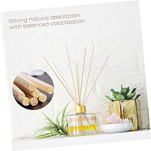 Healifty 30Pcs Rattan Diffuser Sticks for Essential Oils