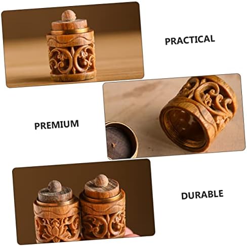 Cabilock Wooden Perfume Diffuser Keychain Aromatherapy Pendant