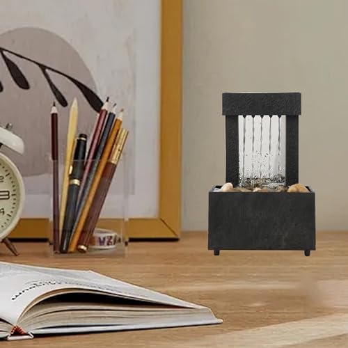 Tabletop Water Fountain with USB and Battery Power
