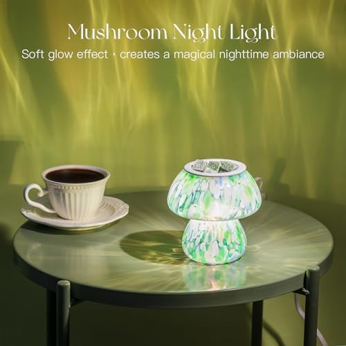 Candeldo Mushroom Wax Melter Warmer Decor Lamp