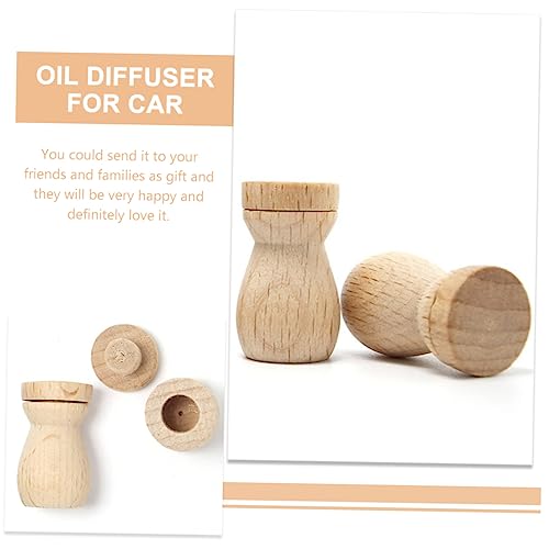 LIFKOME 6pcs Essential Oil Diffuser Pendant Car Decor