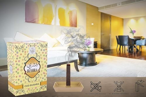 Naseem Bushra Non Alcoholic Bakhoor 50gm Room Freshener