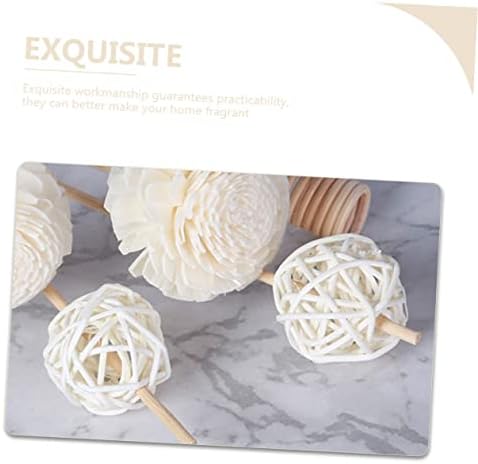 Happyyami 25pcs Aromatherapy Rattan Balls Handmade Decor