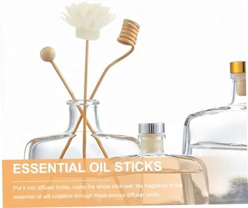 5pcs Chrysanthemum Aroma Diffuser Sticks Natural Rattan