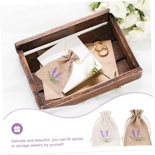 Amosfun 12 Pcs Lavender Sachet Bags for Jewelry and Party Favors