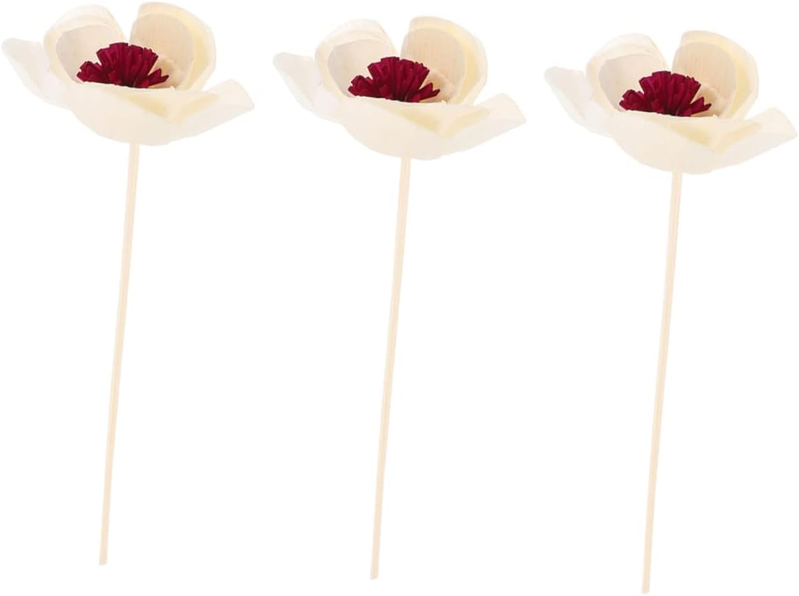 3pcs Dried Flower Rattan Potpourri Aroma Diffuser Sticks