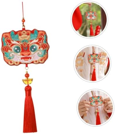 Lavender Scent Sachet Bag with Chinese Dragon Pattern for Clothing Storage